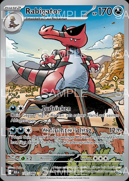 137 Rabigator - Krookodile - BLK 137/086