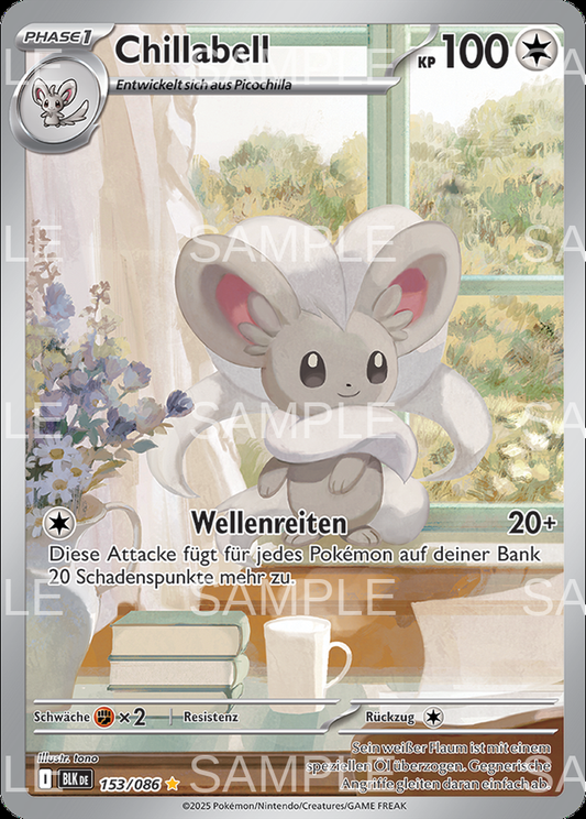 153 Chillabell - Cinccino - BLK 153/086