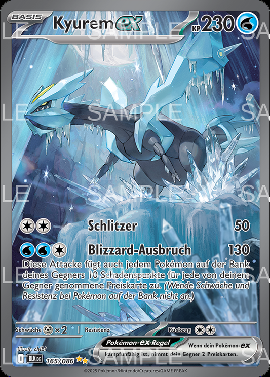 165 Kyurem ex - Kyurem ex - BLK 165/086