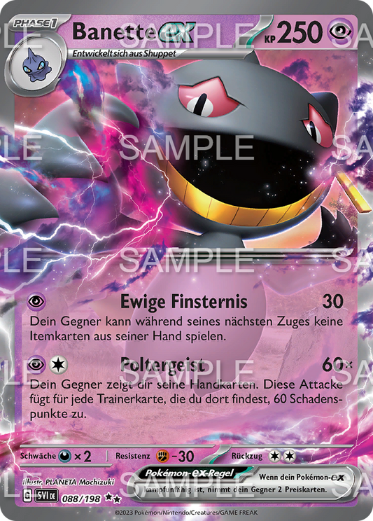 088 Banette ex - Banette ex - SVI 088/198