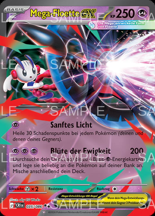 035 Mega Floette ex - Mega Floette ex - CRI 035/86
