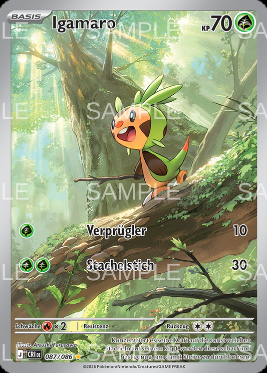 087 Chespin - Chespin - CRI 087/86
