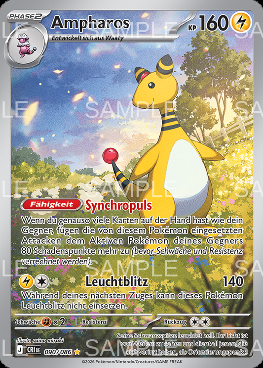 090 Ampharos - Ampharos - CRI 090/86
