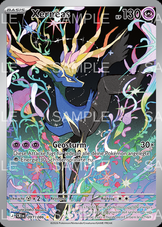 091 Xerneas - Xerneas - CRI 091/86