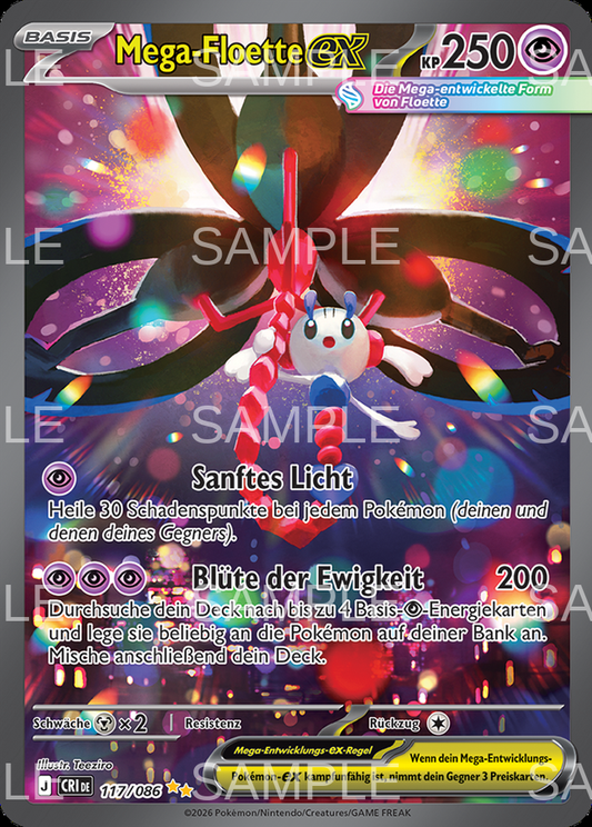 117 Mega Floette ex - Mega Floette ex - CRI 117/86