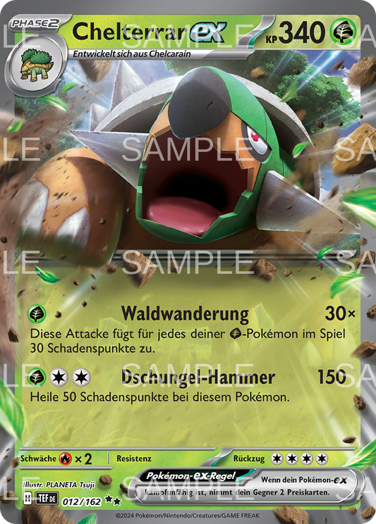 012 Chelterrar ex - Torterra ex - TEF 012/162