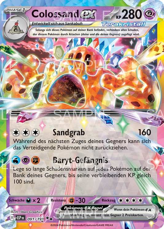 091 Colossand ex - Palossand ex - SSP 091/191