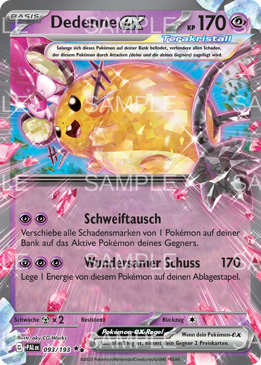 093 Dedenne ex - Dedenne ex - PAL 093/193