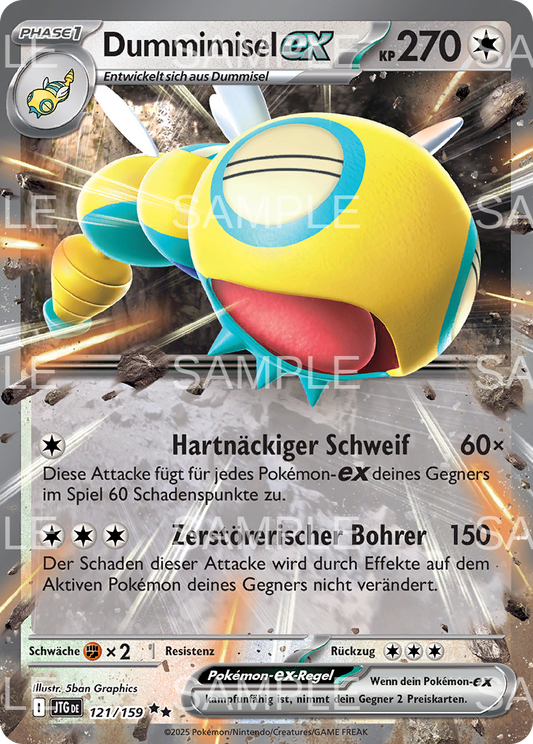 121 Dummimisel ex - Dudunsparce ex - JTG 121/159
