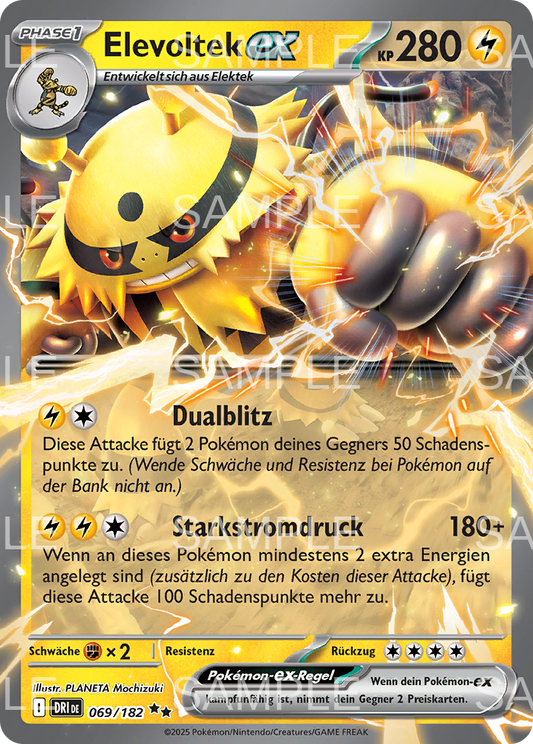 069 Elevoltek ex - Electivire ex - DRI 069/182