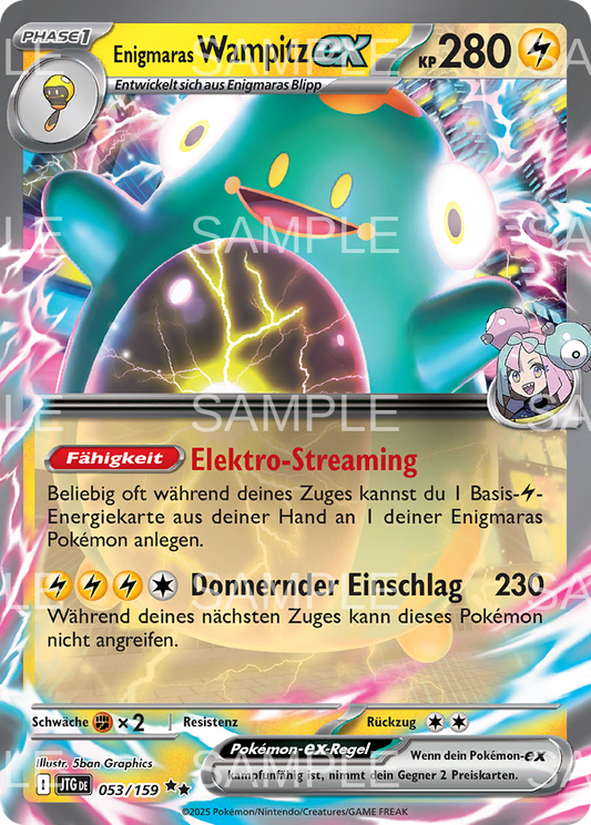 053 Enigmaras Wampitz ex - Iono's Bellibolt ex - JTG 053/159