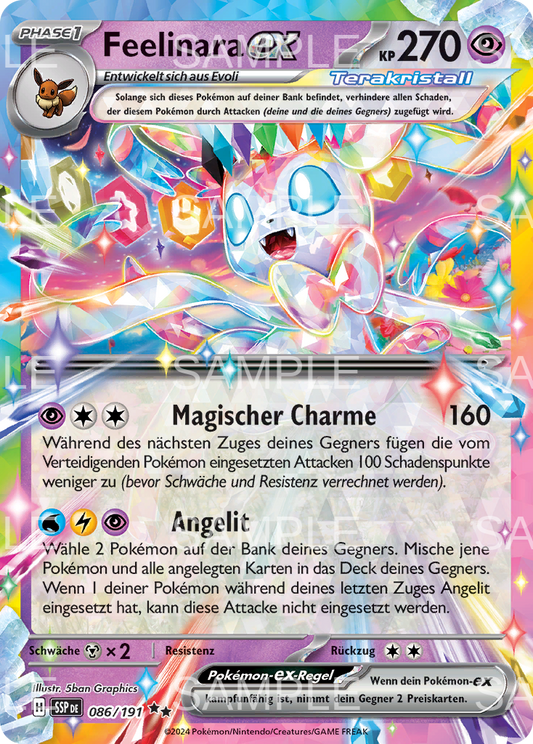 086 Feelinara ex - Sylveon ex - SSP 086/191
