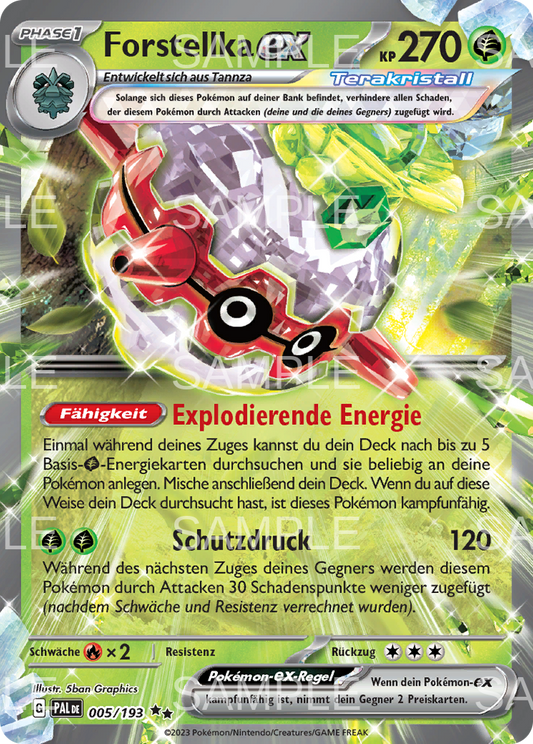 005 Forstellka ex - Forretress ex - PAL 005/193