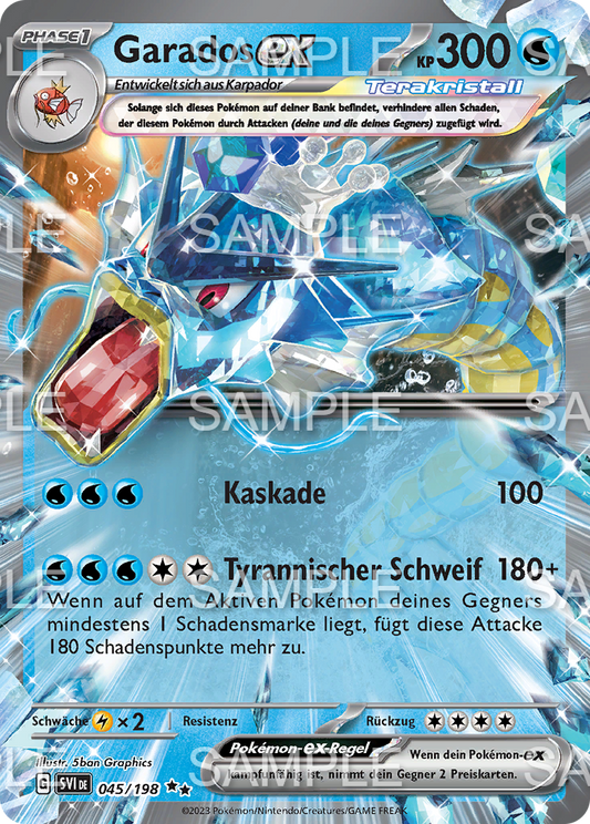 045 Garados ex - Gyarados ex - SVI 045/198
