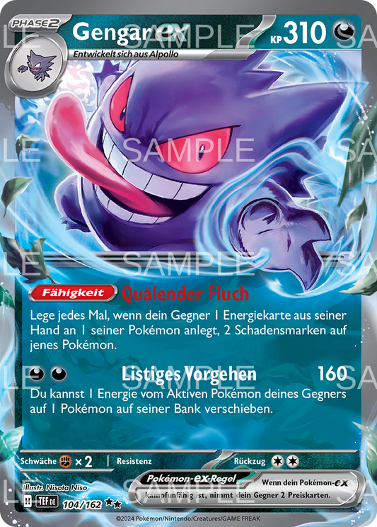 104 Gengar ex - Gengar ex - TEF 104/162