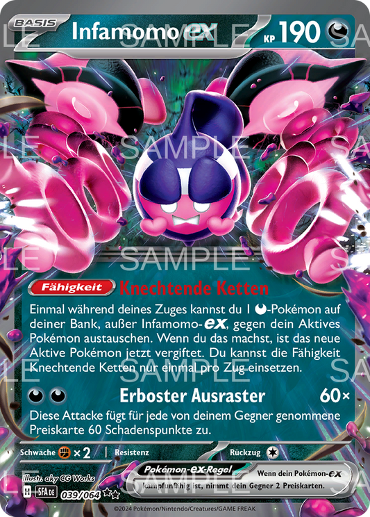 039 Infamomo ex - Pecharunt ex - SFA 039/064