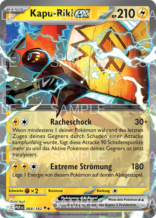 068 Kapu-Riki ex - Tapu Koko ex - PAR 068/182