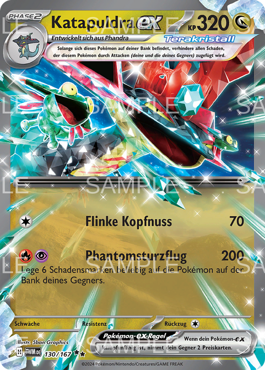 130 Katapuldra ex - Dragapult ex - TWM 130/167