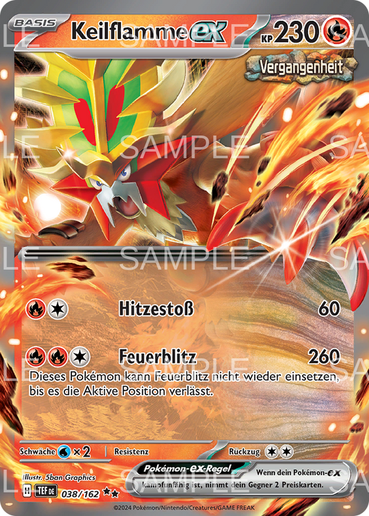 038 Keilflamme ex - Gouging Fire ex - TEF 038/162