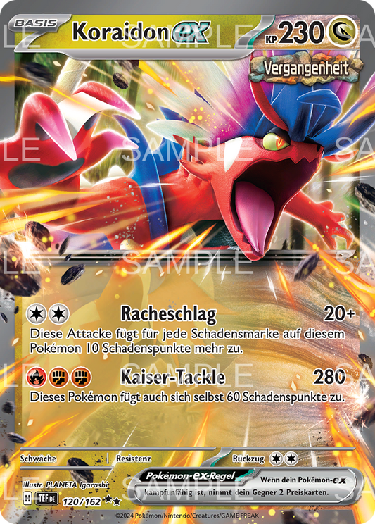 120 Koraidon ex - Koraidon ex - TEF 120/162