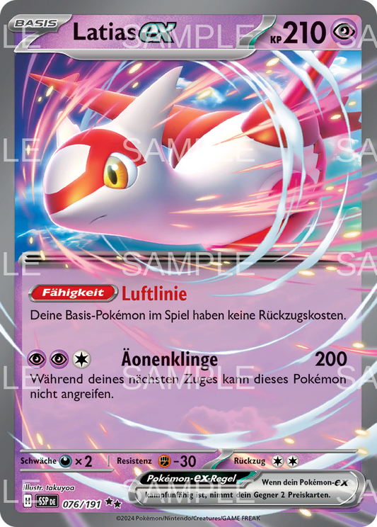 076 Latias ex - Latias ex - SSP 076/191