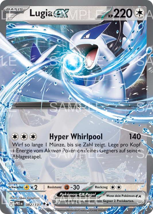 082 Lugia ex - Lugia ex - PRE 082/131