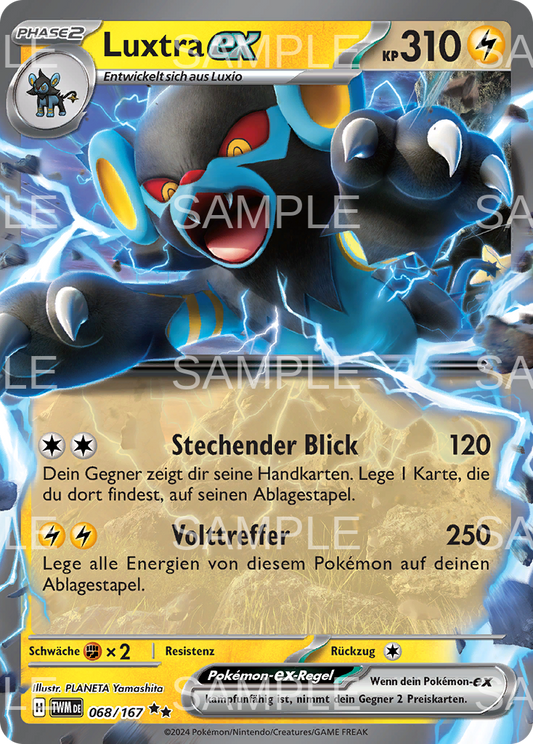 068 Luxtra ex - Luxray ex - TWM 068/167