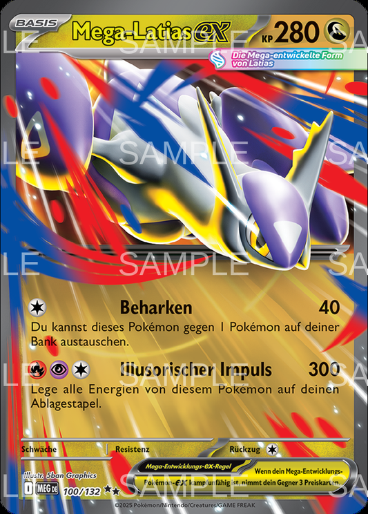 100 Mega Latias ex - Mega Latias ex - MEG 100/132