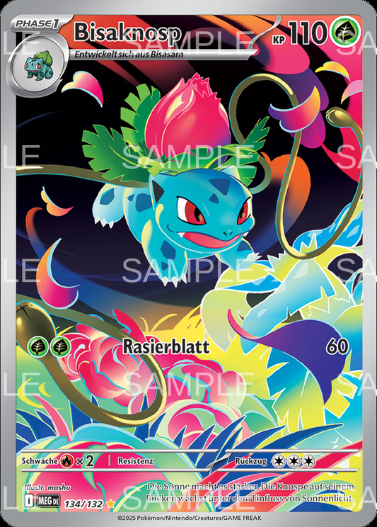 134 Bisaknosp - Ivysaur - MEG 134/132