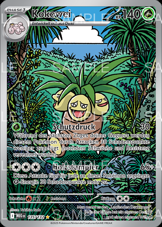 135 Kokowei - Exeggutor - MEG 135/132
