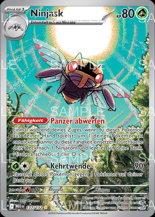 137 Ninjask - Ninjask - MEG 137/132