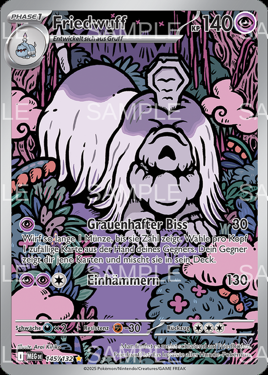 145 Friedwuff - Houndstone - MEG 145/132