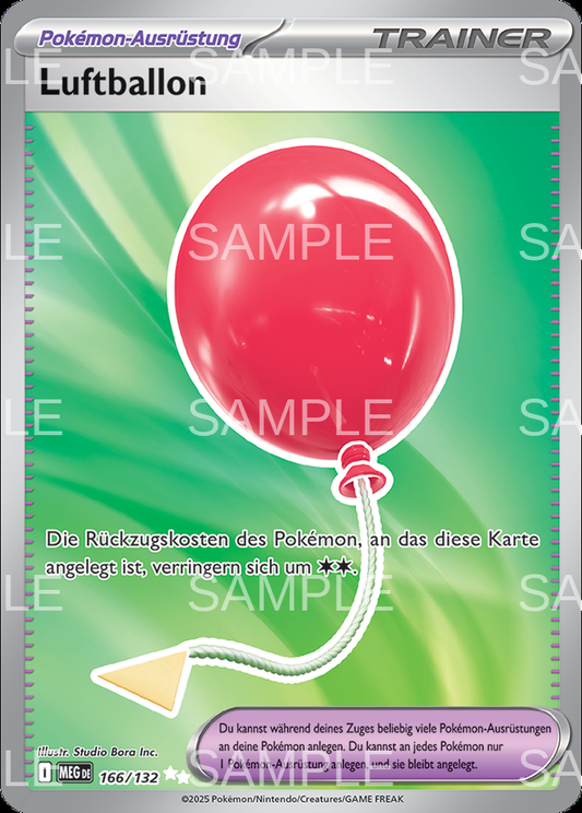 166 Luftballon - Air Balloon - MEG 166/132