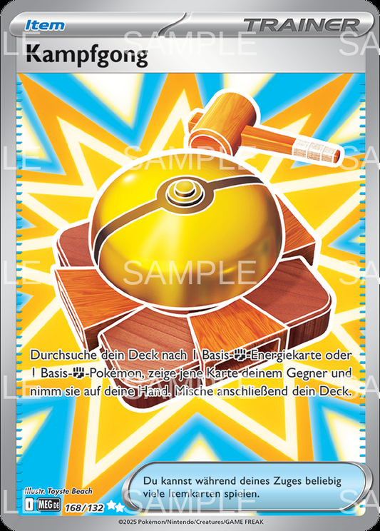 168 Kampfgong - Fighting Gong - MEG 168/132