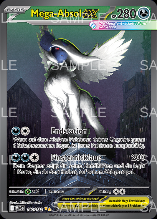 180 Mega Absol ex - Mega Absol ex - MEG 180/132
