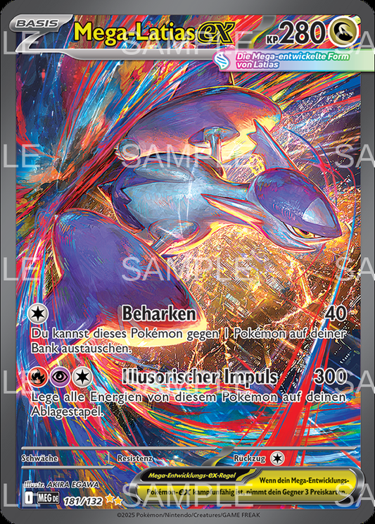 181 Mega Latias ex - Mega Latias ex - MEG 181/132