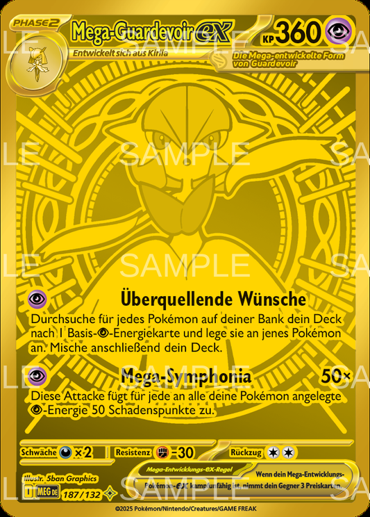 187 Mega Guardevoir ex - Mega Gardevoir ex - MEG 187/132