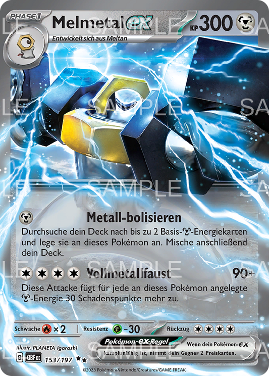 153 Melmetal ex - Melmetal ex - OBF 153/197