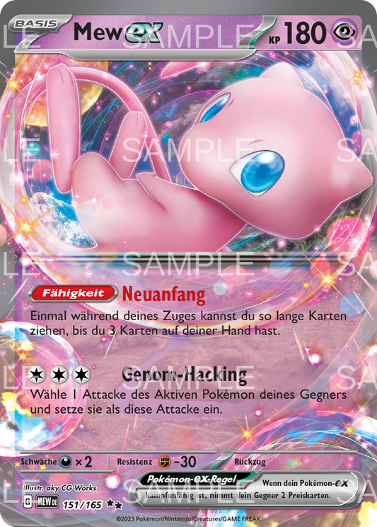 151 Mew ex - Mew ex - MEW 151/165