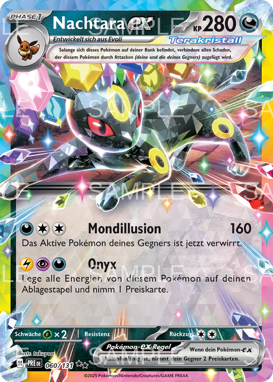 060 Nachtara ex - Umbreon ex - PRE 060/131