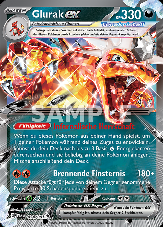 054 Glurak ex - Charizard ex - PAF 054/091
