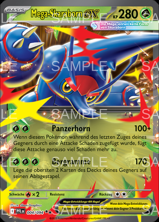004 Mega Skaraborn ex - Mega Heracross ex - PFL 004/94
