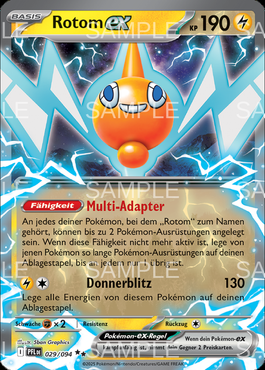 029 Rotom ex - Rotom ex - PFL 029/94