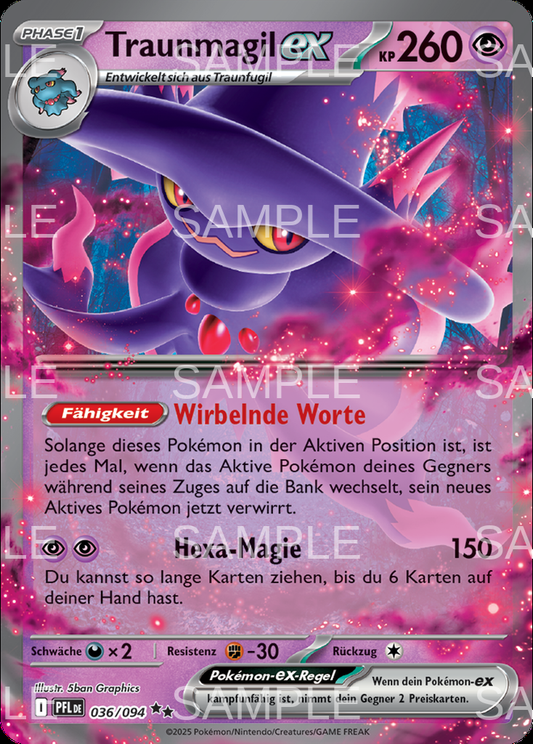 036 Traunmagil ex - Mismagius ex - PFL 036/94