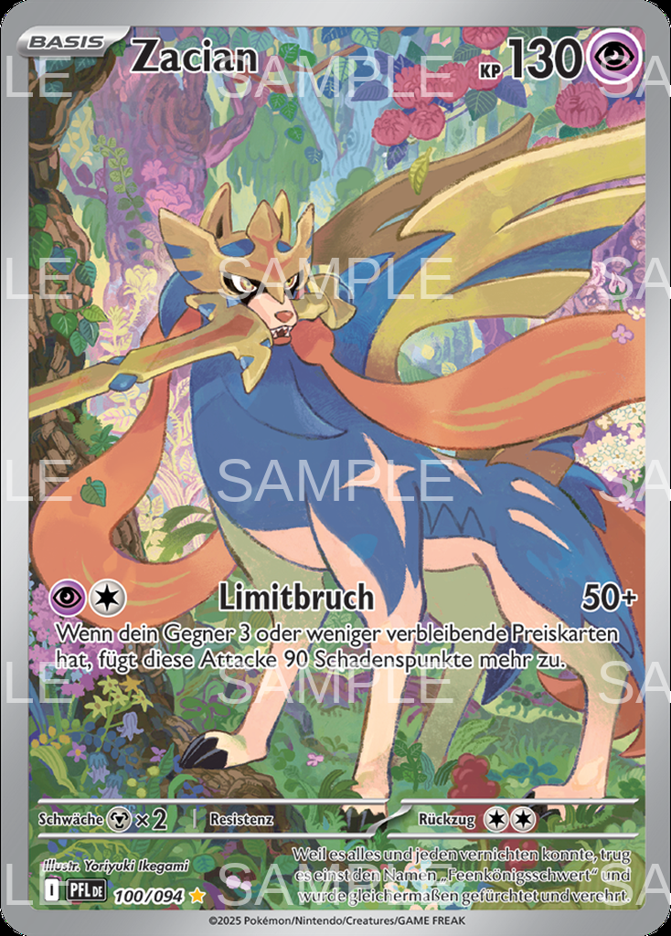 100 Zacian - Zacian - PFL 100/94