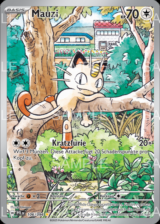 106 Mauzi - Meowth - PFL 106/94