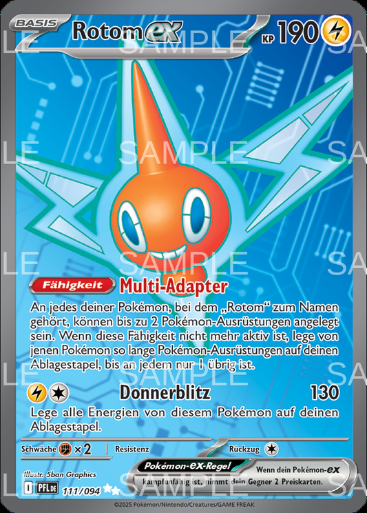 111 Rotom ex - Rotom ex - PFL 111/94