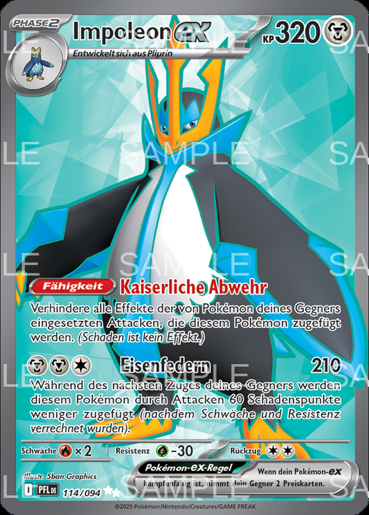 114 Impoleon ex - Empoleon ex - PFL 114/94