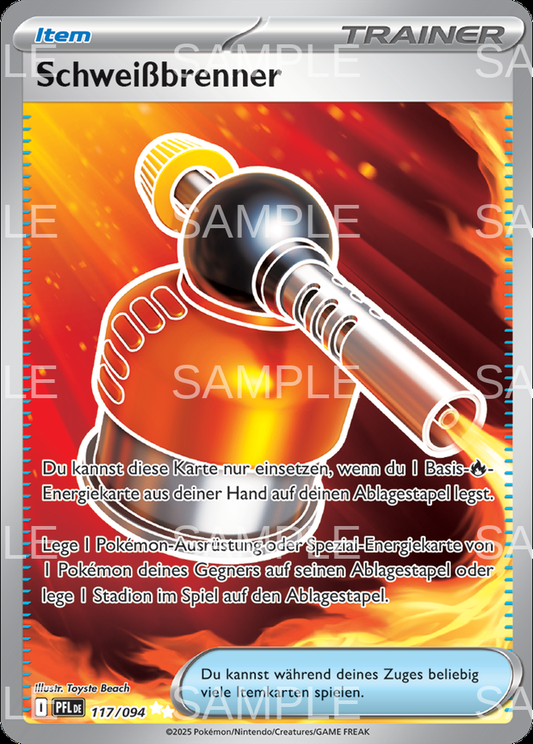 117 Schweißbrenner - Blowtorch - PFL 117/94