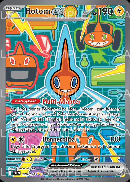 126 Rotom ex - Rotom ex - PFL 126/94